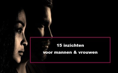 15 inzichten voor mannen & vrouwen