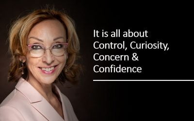 It is all about Control, Curiosity, Concern & Confidence