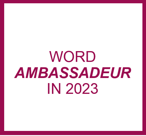 Word ambassadeur in 2023