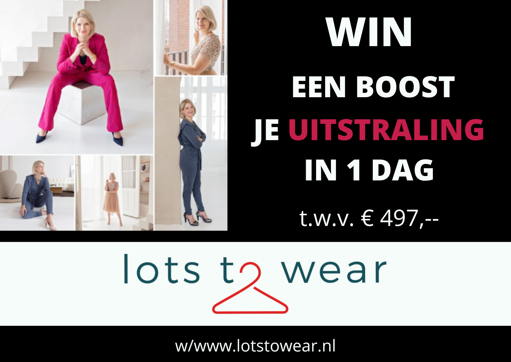 Win actie Lots to Wear voor Empower Women Event 2023 Win actie Lots to Wear voor Empower Women Event 2023