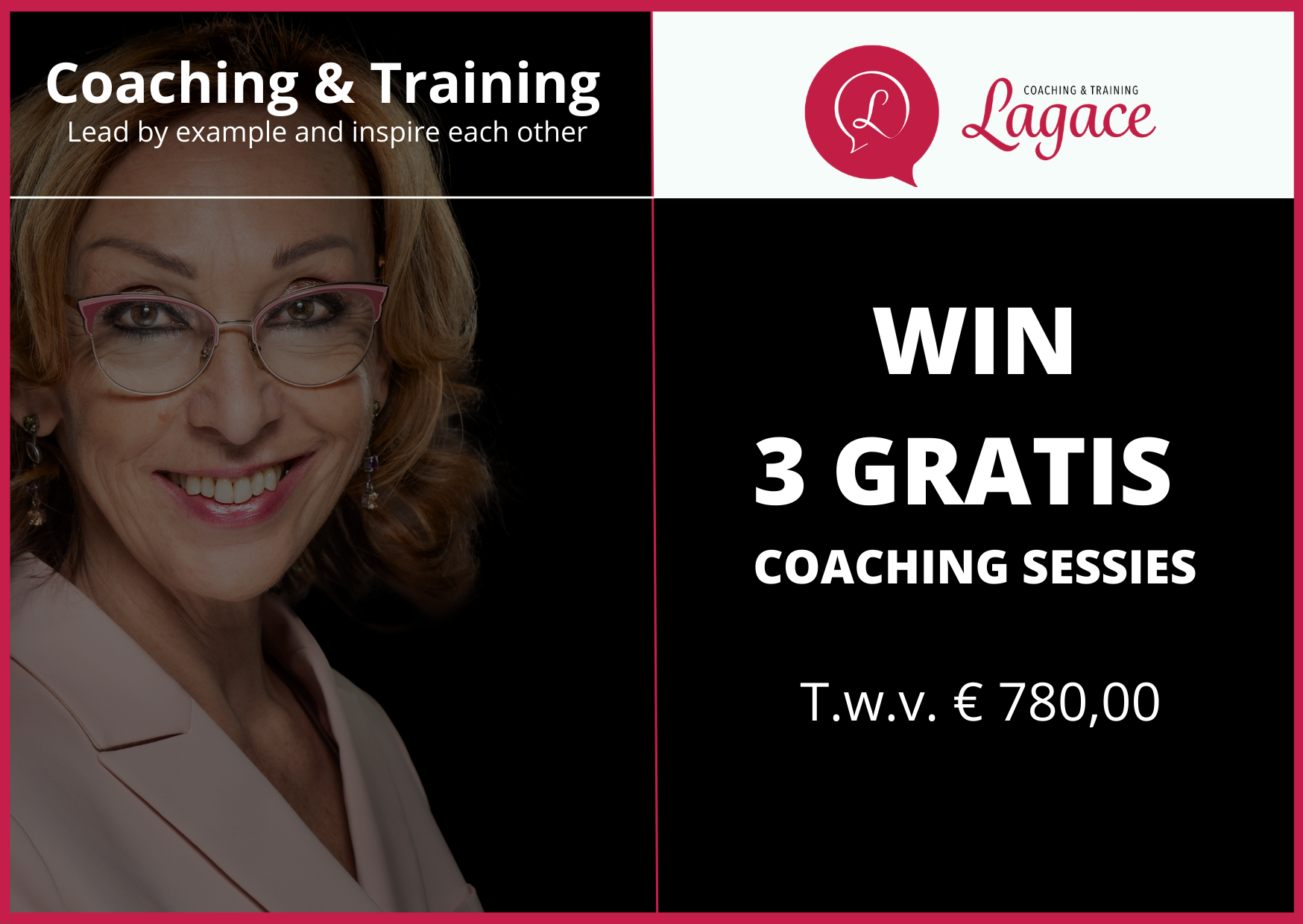 Win actie Sandra Lagace Empower Women Event www.empowerwomen.nl Win actie Sandra Lagace Empower Women Event www.empowerwomen.nl