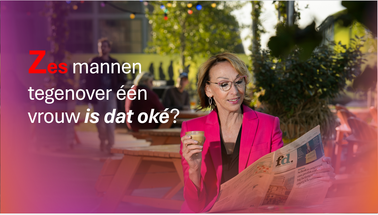 Blog zes mannen tegenover één vrouw is dat oké www.empowerwomen.nl
